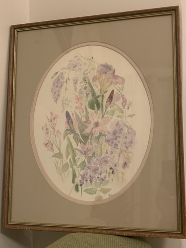 Original pretty floral iris - original,