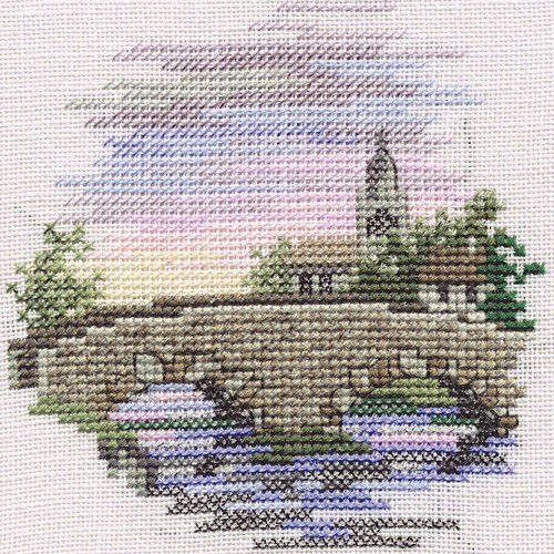 Minuets bridge cross stitch - minuets,