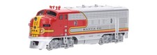 176-2121 Kato N Gauge EMD F7A #300 Santa Fe - DCC Fitted (Pre-Owned)
