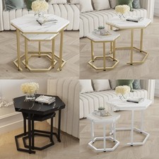 Nesting of 2 Tables Marble