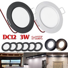3W Round Recessed Flat LED
