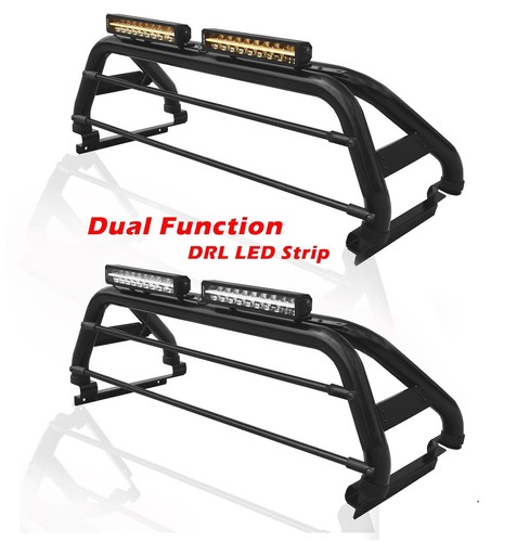 Black sport roll bar leds - bar, +