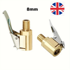 2X Tyre Valve Air Chuck
