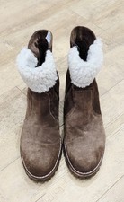 Ladies MANAS Ankle Boots Brown