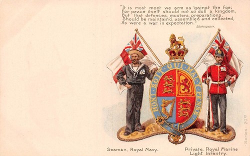 Postcard military royal - ,