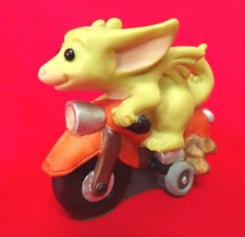 POCKET DRAGONS SCOOTER FIGURINE ORANGE - MINT CONDITION