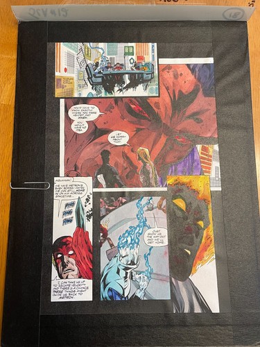 Jla art original - art,