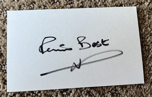 Pete best signed - pete, best--signed--3x5
