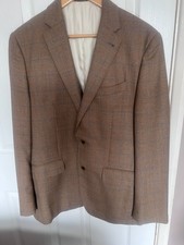 Moss Bros - Brown/Blue Check