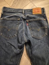 Perfect Condition Mens Blue Levis Jeans Size W32 L30 ,style 512 Slim Fit