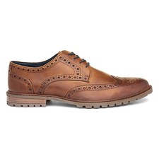 Red Level Mens Shoe Tan Lace