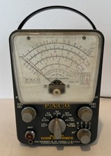 Vacuum Tube Voltmeter Paco