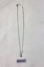 H&M Silver Crystal Pendant