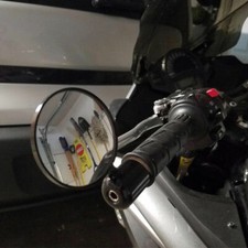 BLACK MOTORCYCLE 7/8" 22CM BAR