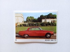 FIGURE 300 PER HOUR CAR MOTORCYCLE ED. SUPER RAF 1974 ROVER 2000 TC n 55 WITH VELINA