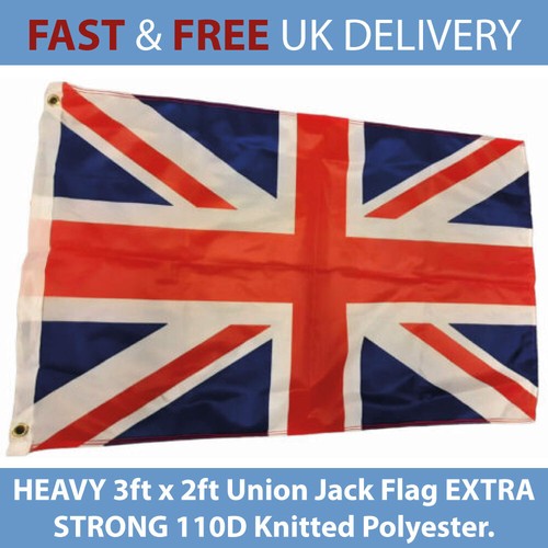 Union jack flag 3ft 2ft - union, x