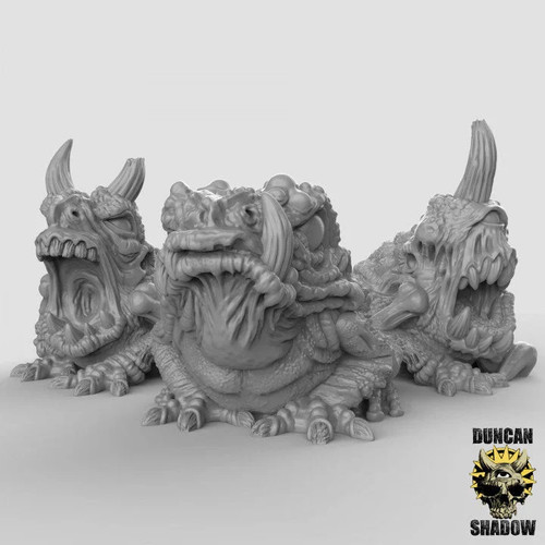Plague toads miniature - toads,