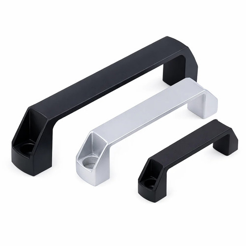 Aluminium handle cabinet - aluminium,