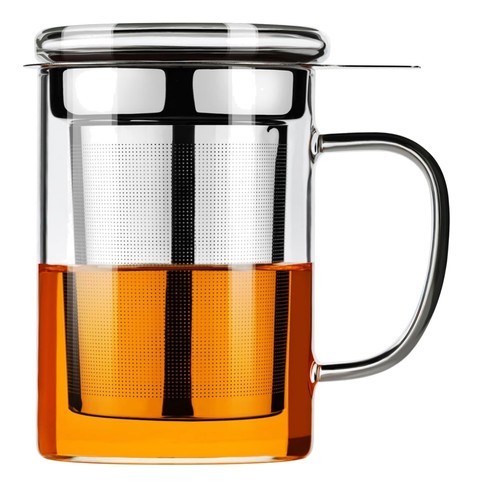 15oz borosilicate glass tea - 15oz,