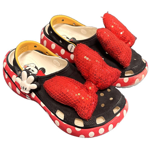 Disney minnie mouse crocs - disney,