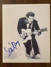 Chuck Berry Signed Autographed