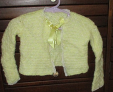 Vintage Handmade Yellow