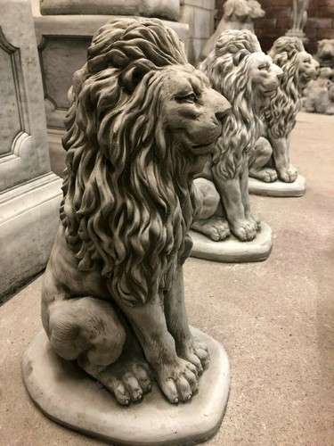 Lion ornament statue garden - statue,