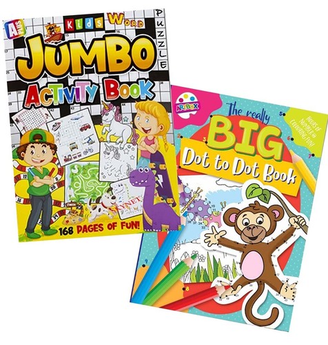 Super jumbo kids colouring - super, dot