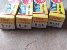 NGK B-6E Spark plugs B6E Datsun roadster SP311 SR311 new un-opened