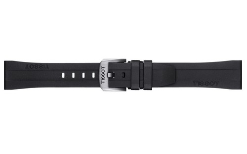 Tissot black strap - tissot, t603044545