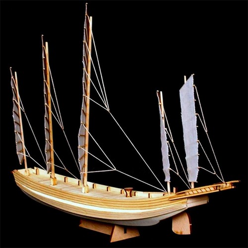 Wooden sailboat ship - wooden, kit