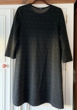Ladies A-line dress 3/4 sleeve