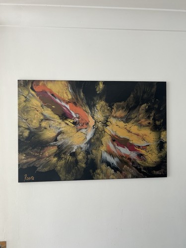 Modern abstract painting - modern,