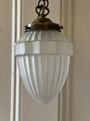 Art deco frosted glass - deco,