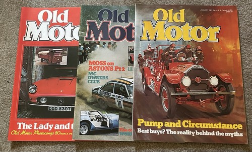 Old motor magazine issues - magazine,,