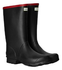 ARGYLL SHORT WELLIES MENS Heavy Duty Wellington Boots Black UK 8 EU 42