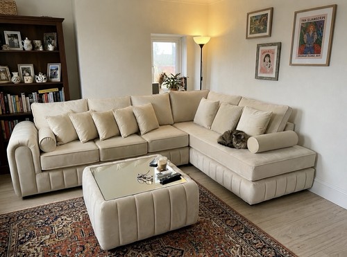 Luxury lilly corner sofa - lilly,