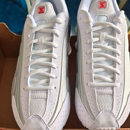 Nike shox white - nike, white/silver