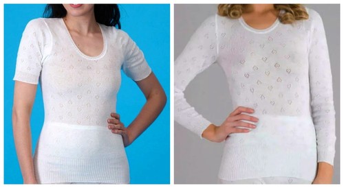 Made ladies french neck - made,