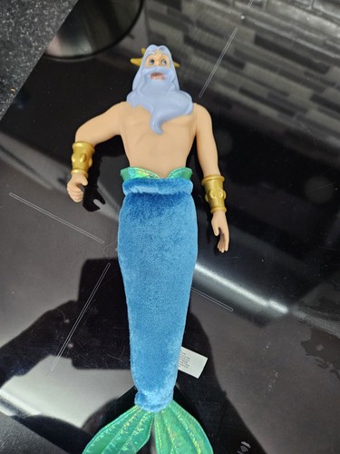 Disney store king - triton, doll