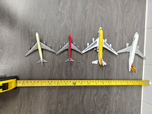 Aeroplane diecast bundle - diecast, ×4
