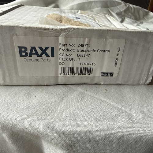 Baxi 248731 control - baxi,
