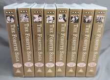 RARE VHS BOX SET “THE FORSYTE SAGA” X8 VHS VIDEOS - BBC SERIES - 1992.