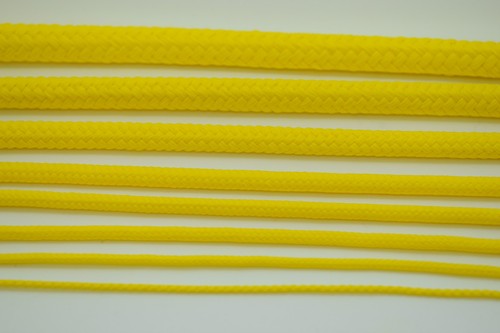 Yellow polypropylene rope - polypropylene,