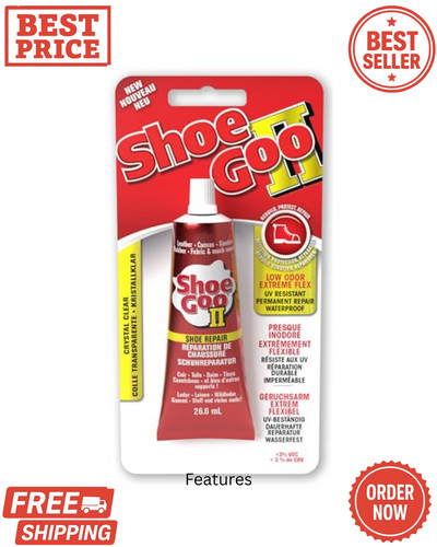 Shoe goo clear 26 6ml - shoe, 26.6ml