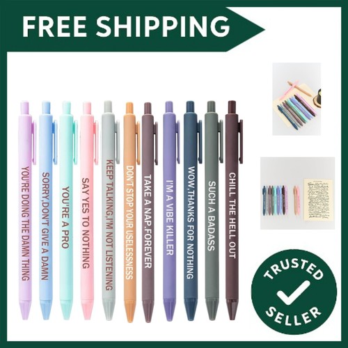 Funny pens set for adults - set,