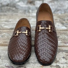 Weeding Mens Handmade Brown