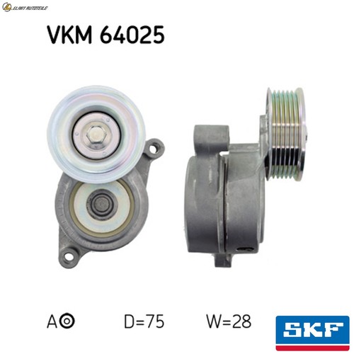 Belt tensioner ribbed - tensioner, v-ribbed