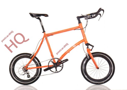 Picture postcard bicycle - picture,