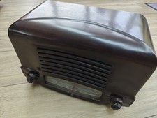 Cossor Model 464 Bakelite Valve Radio 1946 Vintage Collectible